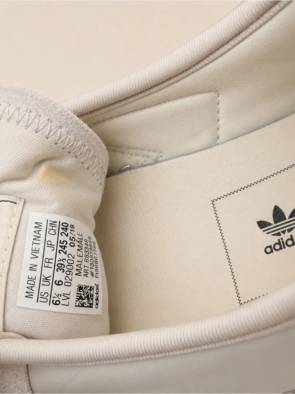 Adidas x C.P. Company Italia Spezial Sneakers Grey Taupe Cream M 6.5 / W 7.5 - Picture 10 of 10